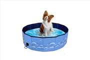 Buy Leak-proof Blue Wave Foldable 120cmx30cm PVC Pet Swimming Pool