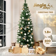 Buy Jingle Jollys 1.8m Xmas Trees Green Decorations