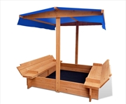 Buy Wooden Outdoor Sand Box - Natural Wood