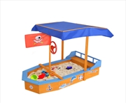 Buy Boat Shaped Canopy Sand Pit