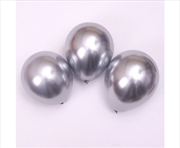 Buy 50pcs 5'' Latex - Metallic Silver