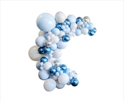 Buy 104pcs Blue Balloon Arch Kit