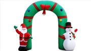 Buy 2.8m Christmas Inflatable Giant Arch Way