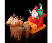 Buy 2.2m Christmas Inflatable Santa