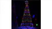 Buy 2.1m LED Christmas Tree Solar Optic Fiber - Multicolour