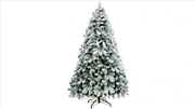 Buy 1.8m Snowy Christmas Tree - 520 Tips