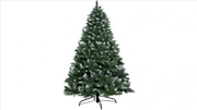 Buy 8ft Chritmas Tree 1400 Tips - Snowy Green