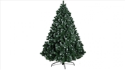 Buy 7ft Christmas Tree 1250 Tips - Snowy Green