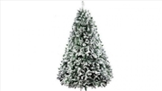 Buy 2.1m Snowy Christmas Tree - 859 Tips