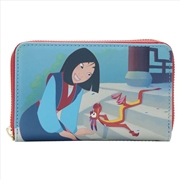 Buy Loungefly Mulan (1998) - Princess Scene Zip Around Purse