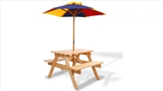 Buy Wooden Picnic Table Set