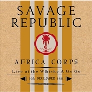 Buy Africa Corps, live at the Whisky a Go Go, 30th December 1981