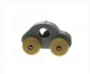 Buy Simple Wooden Toy Car - Grey