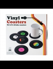 Buy Retro Vinyl Coasters