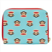 Buy Loungefly Paul Frank - Julius Head All-Over-Print Zip Around Purse