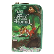 Buy Loungefly Fox & the Hound - Classic Book Zip Around Purse