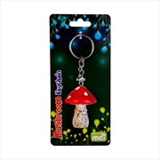 Buy Smiling Red Magic Mushroom Keychain