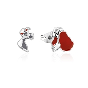 Buy Lady And The Tramp Stud Earrings - Silver