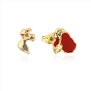 Buy Lady And The Tramp Studs - Gold