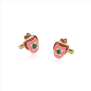 Buy Bubble O'Bill Enamel Cufflinks - Gold