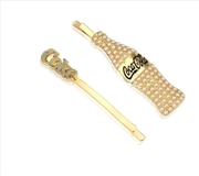 Buy COKE and Contour Bottle Hair Pin Set