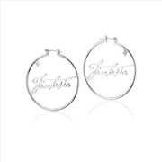 Buy Disney Fantasia Hoop Earrings - Silver