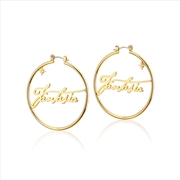 Buy Disney Fantasia Hoop Earrings - Gold