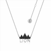Buy Disney The Lion King Crown Necklace - Silver