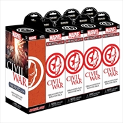 Buy Heroclix - Marvel Civil War OP Booster Brick with Support Pack