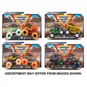 Buy Monster Jam 1:64 Diecast Trucks 2pk (SENT AT RANDOM)