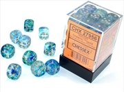 Buy Chessex: Nebula 12mm d6 Oceanic/Gold Luminary Block 36 Dice