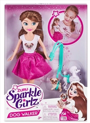 Buy Sparkle Girlz Dog Walker Playset