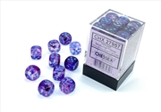 Buy Chessex Nebula Nocturnal/blue 12mm d6 Dice Block (36 Dice)