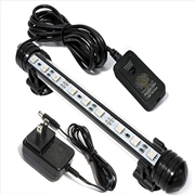 Buy 9LED Aquarium Fish Tank LED Light Bar Lamp 18cm Pool Submersible Waterproof Cool White