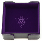 Buy Die Hard Dice Folding Square Tray - Purple Velvet