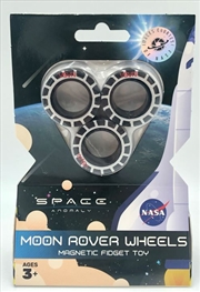 Buy NASA Space Anomaly Moon Rover Wheels Magnetic Fidget Toy