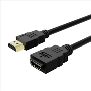 Buy Simplecom CAH310 High Speed HDMI Extension Cable Ultra HD M/F (3.3ft) - 1.0M