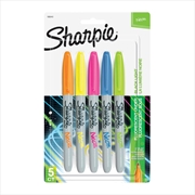 Buy Sharpie Neon Permanent Marker (5 Pack)