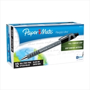 Buy Paper Mate Flexi Grip Retractable Ball Pen 1.0mm Black Box of 12