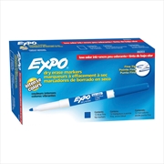 Buy Expo White Board Marker Fine Blue Box of 12