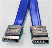 Buy 8WARE SATA 3.0 Data Cable 0.5m / 50cm Male to Male Straight 180 to 180 Degree 26AWG Blue