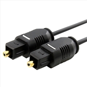 Buy Astrotek Toslink Optical Audio Cable - Male To Male, OD2.2mm, Molded, RoHS - 1M