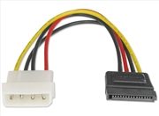 Buy ASTROTEK SATA Power Cable 15cm 4 pins Male to 15 pins Female 