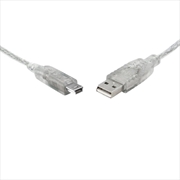 Buy Teamforce USB2.0 Mini Cable - A-Male to B-Male 5-Pin, 1m