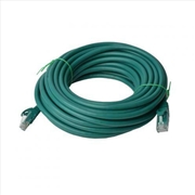 Buy 8WARE CAT6A UTP Ethernet Cable Snagless - 15M, Green