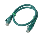 Buy 8WARE CAT6A UTP Ethernet Cable Snagless - 50cm, Green