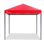 Buy Red Track 3x3m Portable Folding Gazebo Red