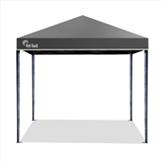 Buy Red Track 3x3m Folding Gazebo Black