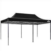 Buy Instahut 3x6m Outdoor Gazebo - Black