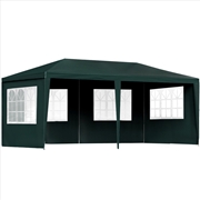 Buy Instahut 4 Panel Green Marquee Outdoor Gazebo - 3 x 6metre